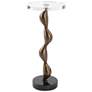 4_Uttermost Remolino 22 1/4" High Cast Iron Drink Table more views