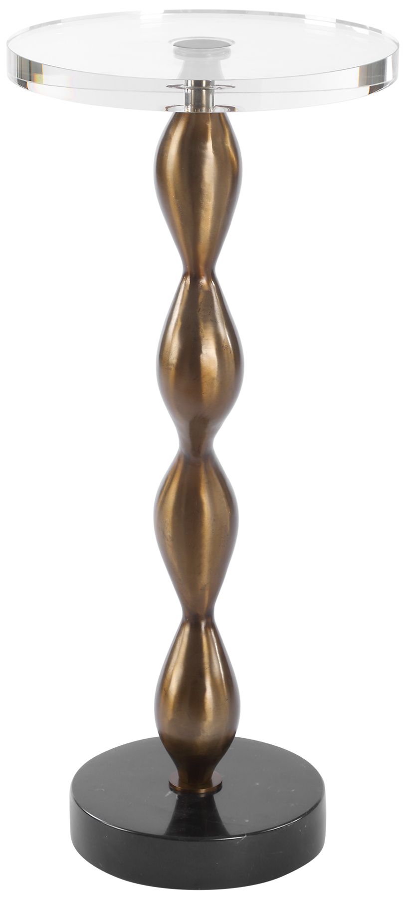 Image 5 Uttermost Remolino 22 1/4" High Cast Iron Drink Table more views