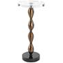5_Uttermost Remolino 22 1/4" High Cast Iron Drink Table more views