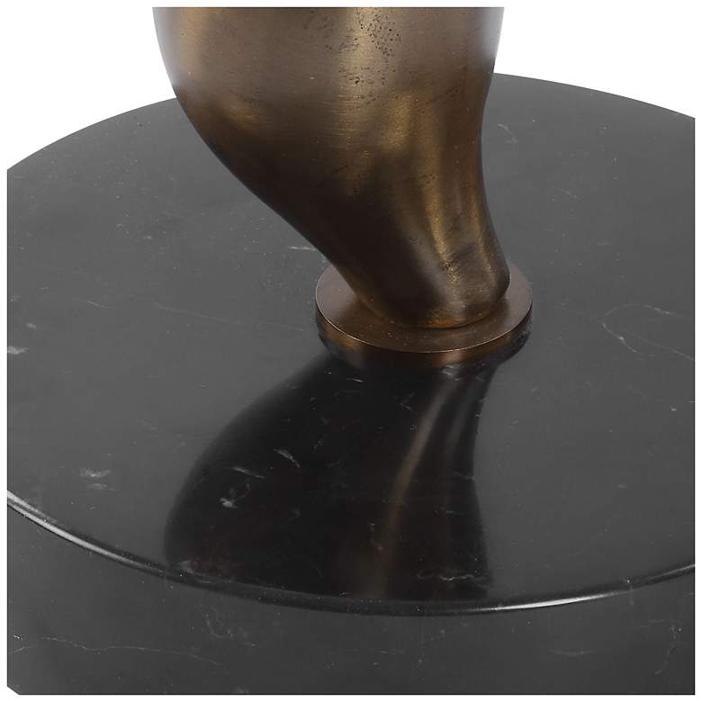 Image 6 Uttermost Remolino 22 1/4" High Cast Iron Drink Table more views