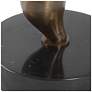 6_Uttermost Remolino 22 1/4" High Cast Iron Drink Table more views