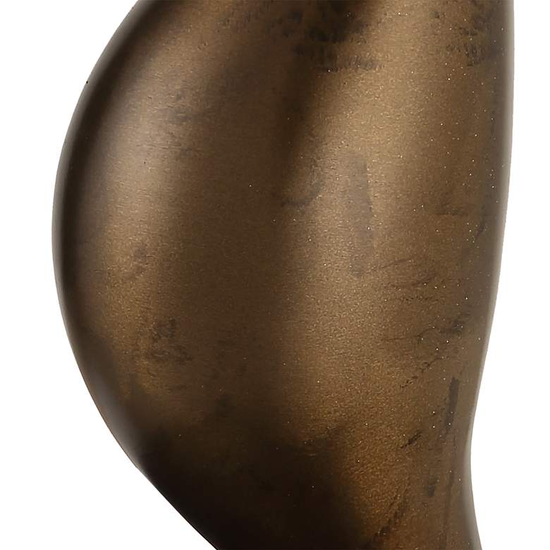Image 6 Uttermost Remolino 32 3/4" High Bronze Cast Iron Table Lamp more views
