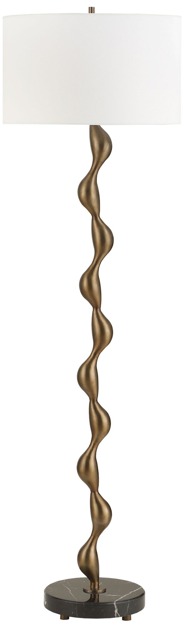 Image 3 Uttermost Remolino 65" Bronze Floor Lamp more views