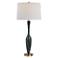 Uttermost Remy 32 1/2" Modern Dark Navy Blue Ceramic Table Lamp