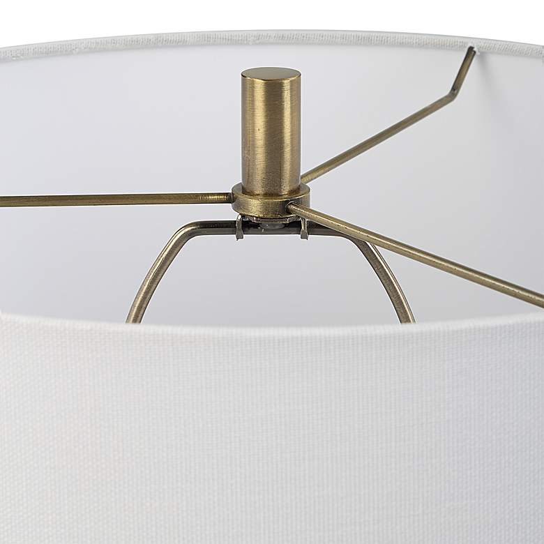 Image 3 Uttermost Remy Dark Navy Blue Ceramic Table Lamp more views