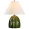 Uttermost Renna 25 1/2" Green Ceramic Table Lamp