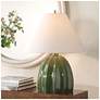 1_Uttermost Renna 25 1/2" Green Ceramic Table Lamp