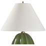 4_Uttermost Renna 25 1/2" Green Ceramic Table Lamp more views