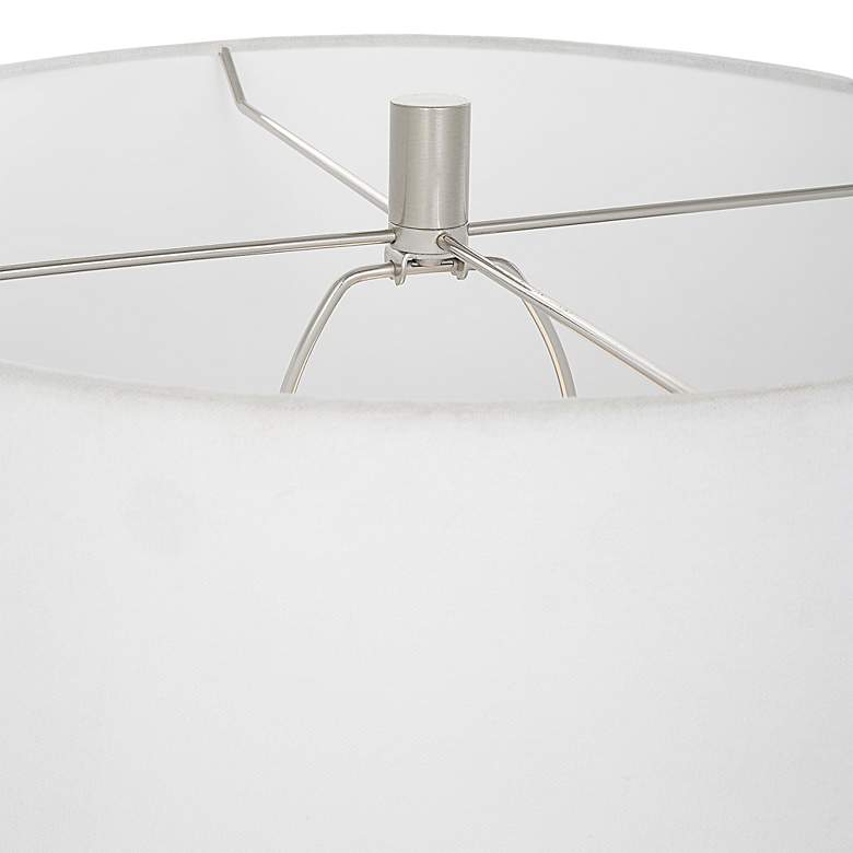 Image 6 Uttermost Repetition White Resin Table Lamp more views