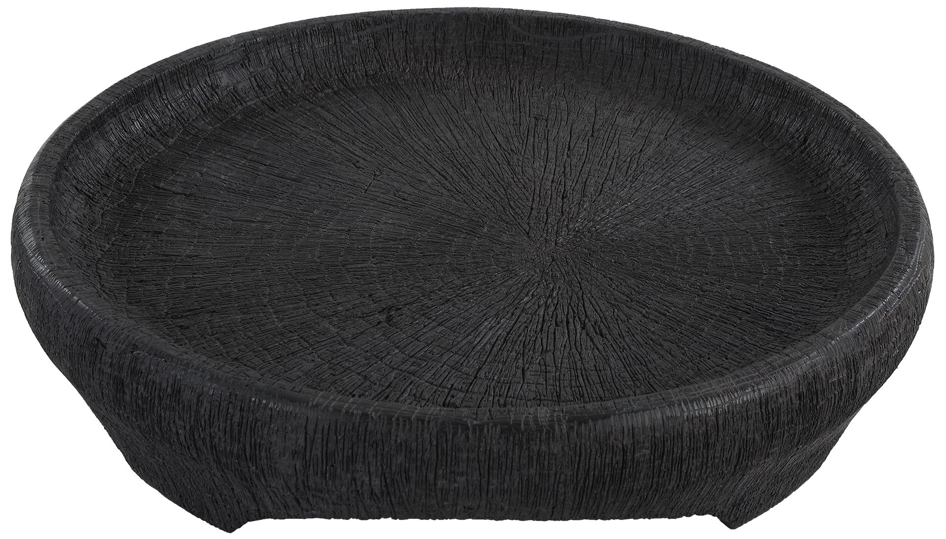 Image 4 Uttermost Resonance 25" W x 5 1/2" H Black Outdoor Bowl more views