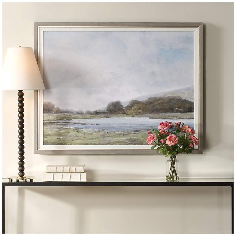 Image 1 Uttermost Restful Vista-Awe 33 7/8" Wide Framed Print