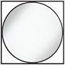 3_Uttermost Revel Black 34" Square Modern Wall Mirror