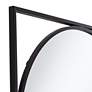 4_Uttermost Revel Black 34" Square Modern Wall Mirror more views
