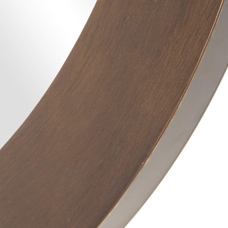 Image 4 Uttermost Reverse Bronze Round Mirror more views