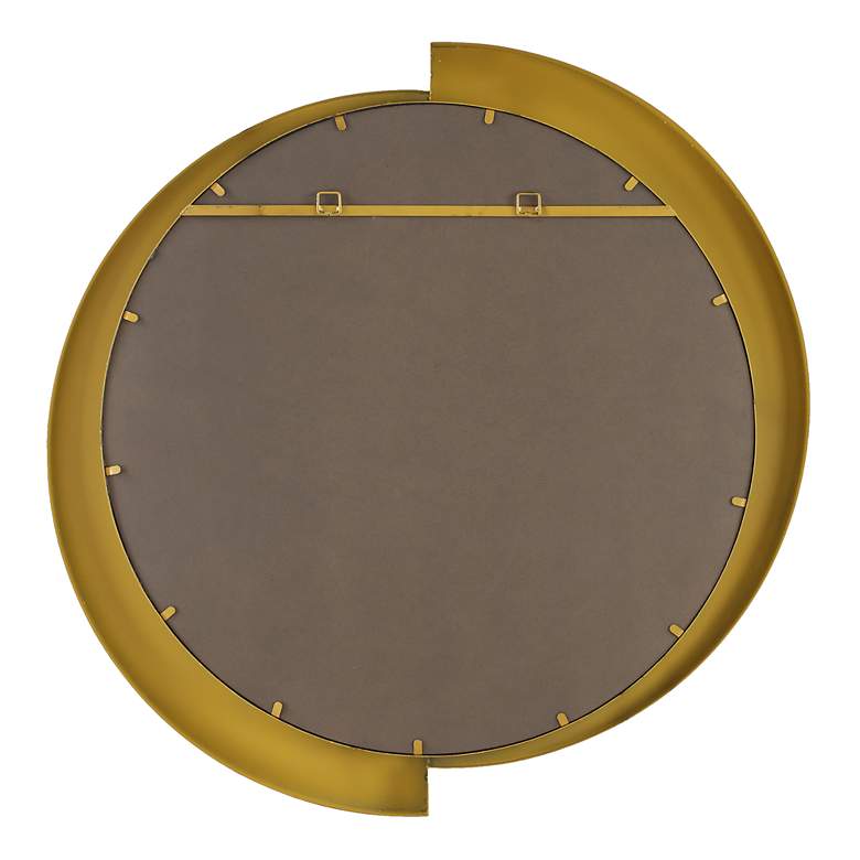 Image 5 Uttermost Reverse Bronze Round Mirror more views