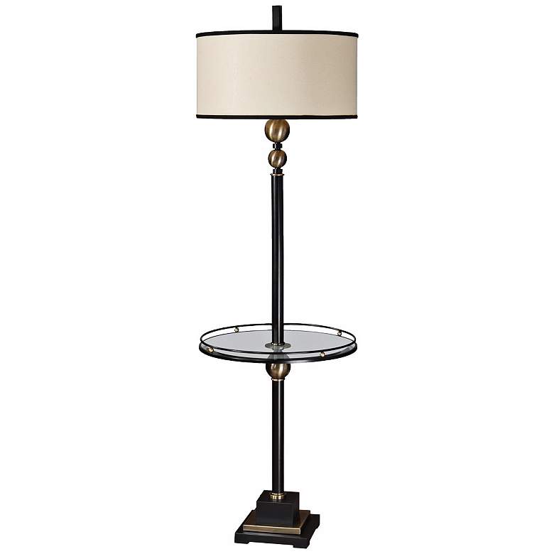 Uttermost Revolution 65 1/2&quot; High End Table Floor Lamp