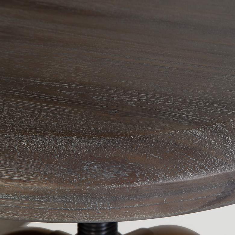 Image 7 Uttermost Revolve 24" to 30" Adjustable Counter Stool more views