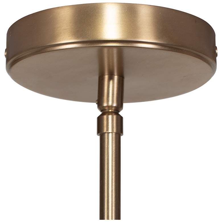 Image 7 Uttermost Rhea 29 1/2" Wide 4 Lt Natural Wood Chandelier more views