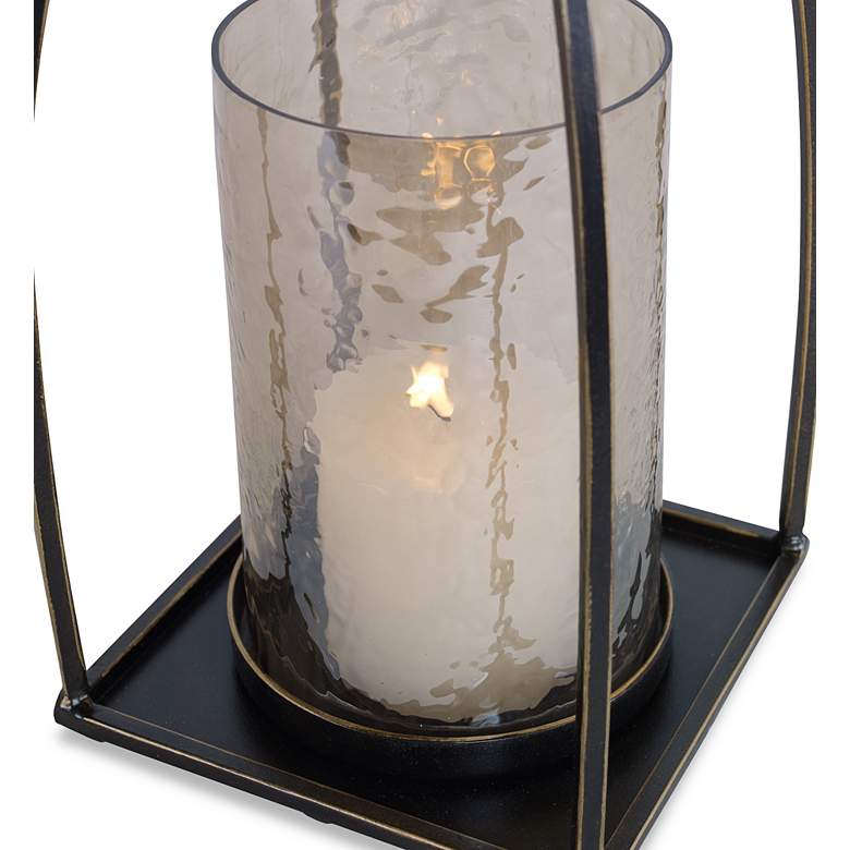 Image 4 Uttermost Riad Dark Bronze and Glass Votive Candle Holder more views