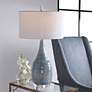 1_Uttermost Rialta Aqua and Teal Ceramic Table Lamp