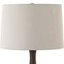 5_Uttermost Rimini Matte Black Ribbed Ceramic Table Lamp more views