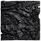 Uttermost Rio 23 1/2" Square Satin Black Stain Wood Wall Art