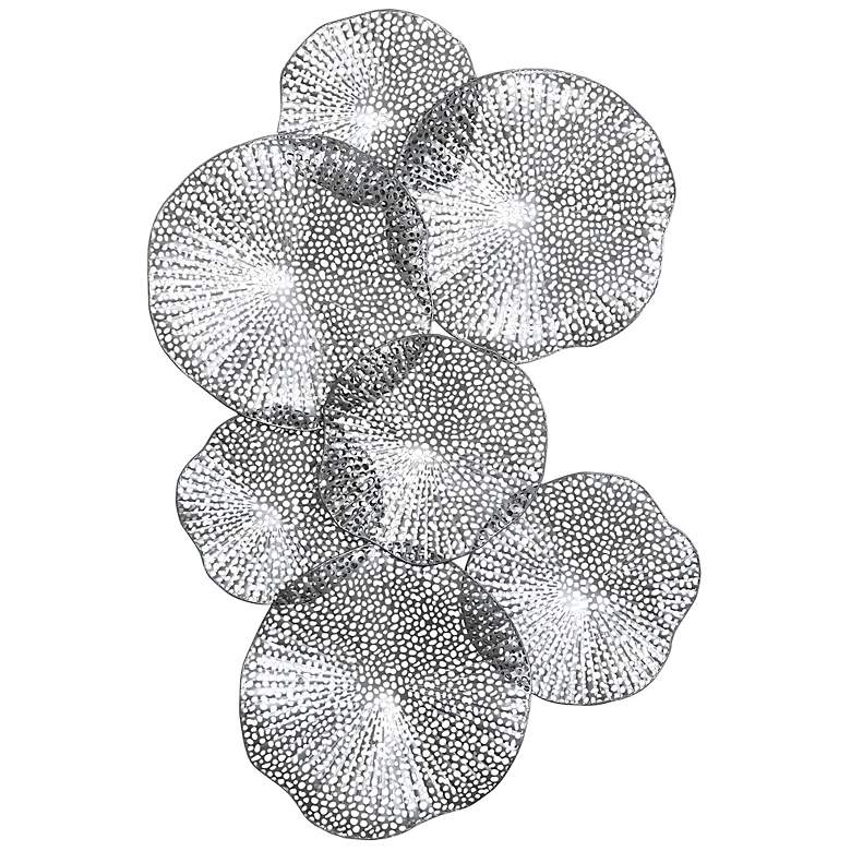 Image 2 Uttermost Ripley 47 1/4" High Metallic Pewter Metal Wall Art