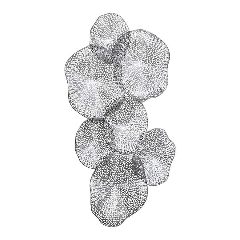 Image 3 Uttermost Ripley 47 1/4" High Metallic Pewter Metal Wall Art more views