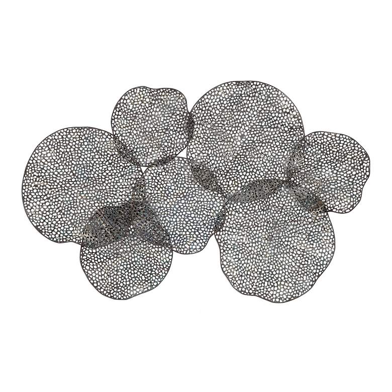 Image 3 Uttermost Ripley 47 1/4" Wide Pierced Metal Leaf Wall Art more views