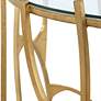 3_Uttermost Ritual Round Gold Side Table more views