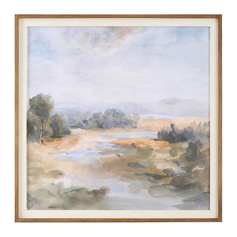 Image 2 Uttermost River Afternoon 39 7/8" Framed Print