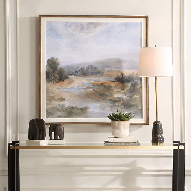 Image 1 Uttermost River Afternoon 39 7/8" Framed Print