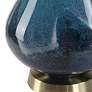 5_Uttermost Riviera 27 3/4" High Sapphire Navy Blue Glass Table Lamp more views