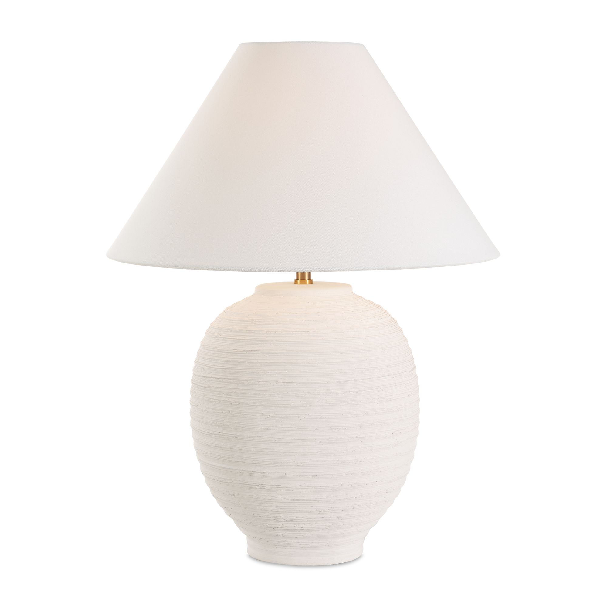Image 4 Uttermost Rocio 25" Warm White Ceramic Table Lamp more views