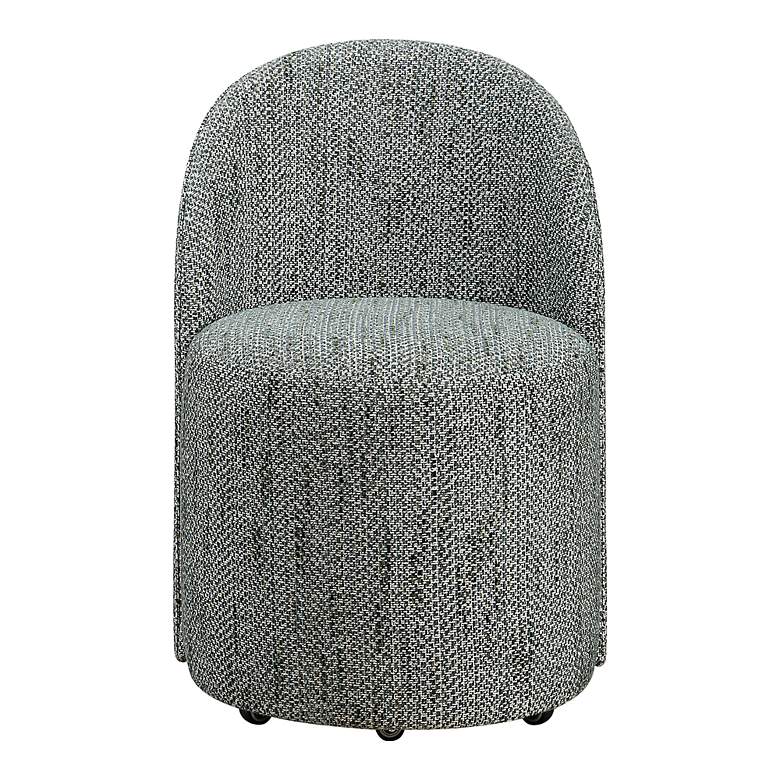Image 2 Uttermost Roll With It Teal Dining Chair