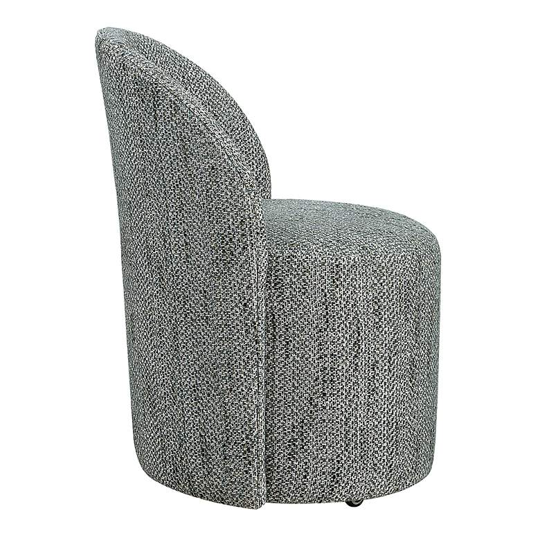Image 5 Uttermost Roll With It Teal Dining Chair more views