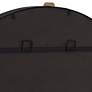 4_Uttermost Ronson 34" Gold and Matte Black Round Wall Mirror more views