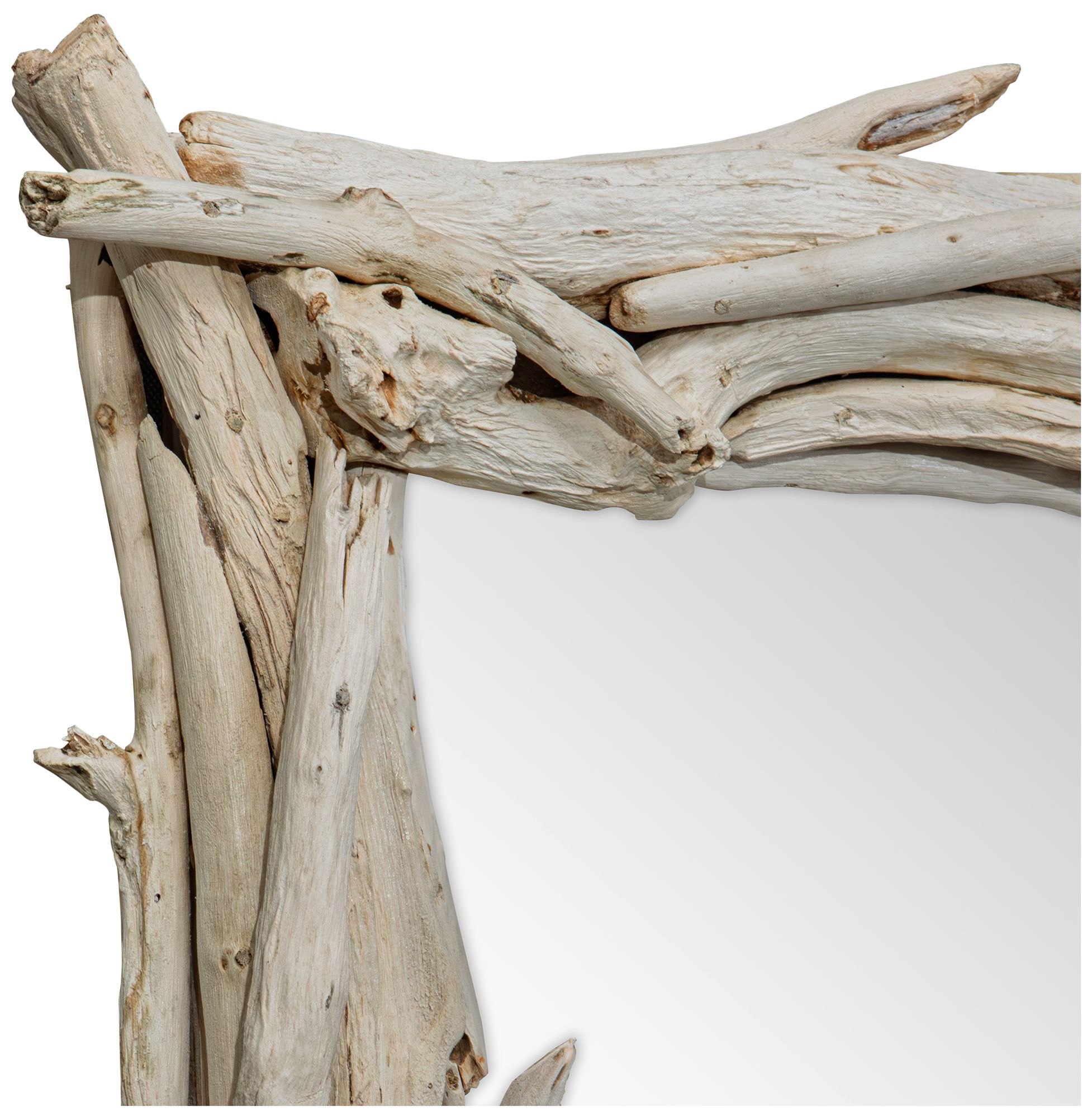 Image 4 Uttermost Rooted Reflection 32 1/2" x 44" Bleached Mirror more views