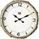 Uttermost Rope Snare 21" Round Wall Clock