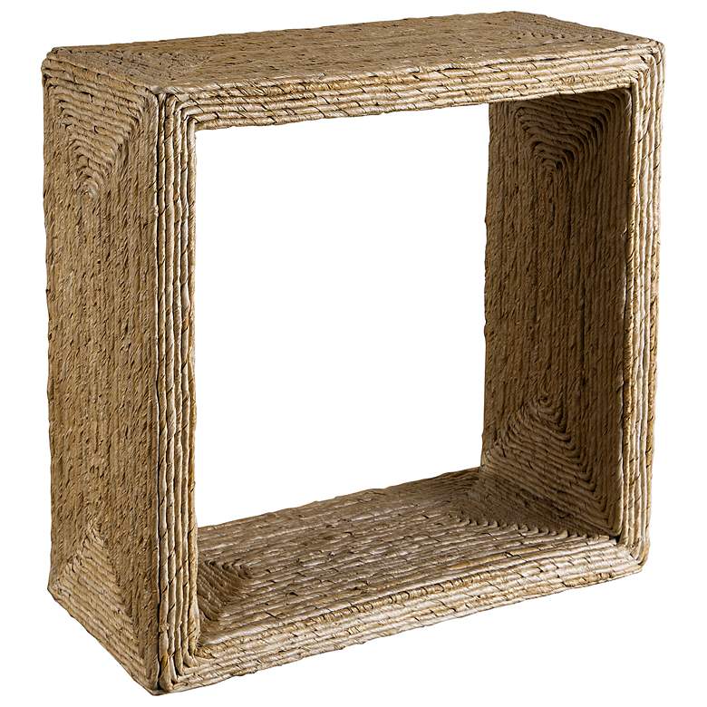 Image 3 Uttermost Rora 22" Wide Banana Plant Square Accent Table more views