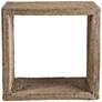 Uttermost Rora 22" Wide Banana Plant Square Accent Table
