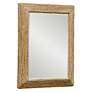 4_Uttermost Rora 46" x 34" Natural Banana Plant Wall Mirror more views