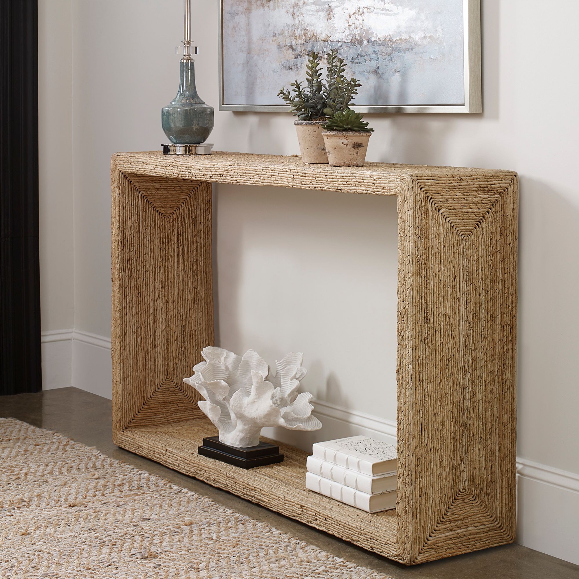 Lamps plus hot sale console table