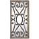 Uttermost Rosalind Taupe Wood 24" x 48" Wall Mirror