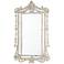 Uttermost Roseau Ivory 23 1/2" x 41 1/4" Wall Mirror