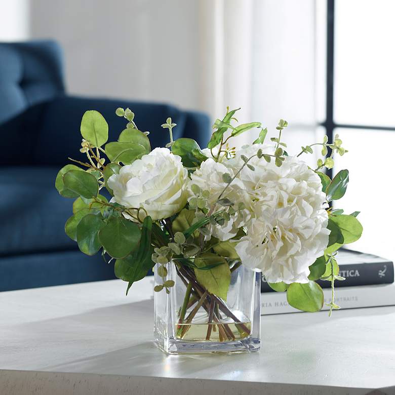 Image 3 Uttermost Rosewood Garden Bouquet more views