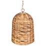 2_Uttermost Rotorua 13.75" Wide 1 Lt Natural Sea Grass Pendant