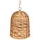 Uttermost Rotorua 13.75" Wide 1 Lt Natural Sea Grass Pendant