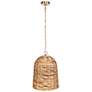 5_Uttermost Rotorua 13.75" Wide 1 Lt Natural Sea Grass Pendant more views