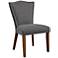 Uttermost Ruhls Gray Blended Fabric Accent Chair